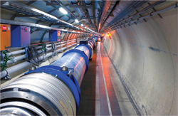 Accelerator Magnets in the LHC Tunnel